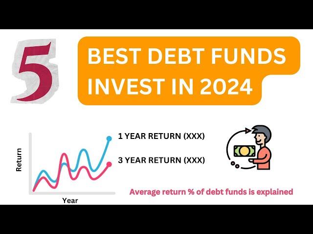 Best debt mutual funds 2024 | Debt mutual funds | Debt funds