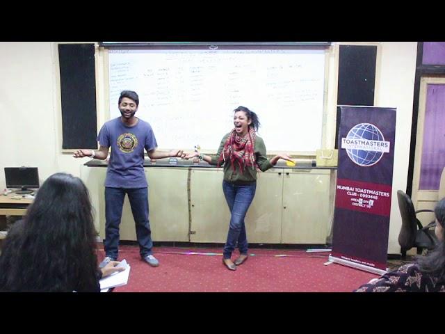 MUMBAI TOASTMASTERS CLUB MEETING NO  583 TABLE TOPIC SPEAKER  KRISTINE  VINEET