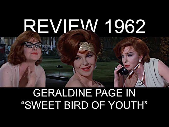 Best Actress 1962, Part 2: Geraldine Page and "Sweet Bird of Youth"