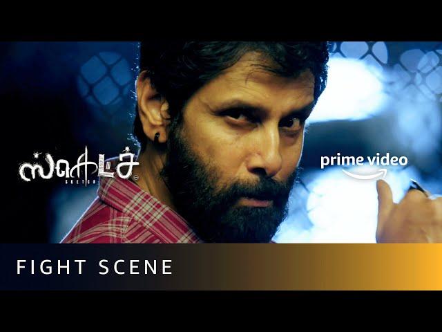 Chiyaan Vikram's Mass Fight Scene | Sketch | Amazon Prime Video