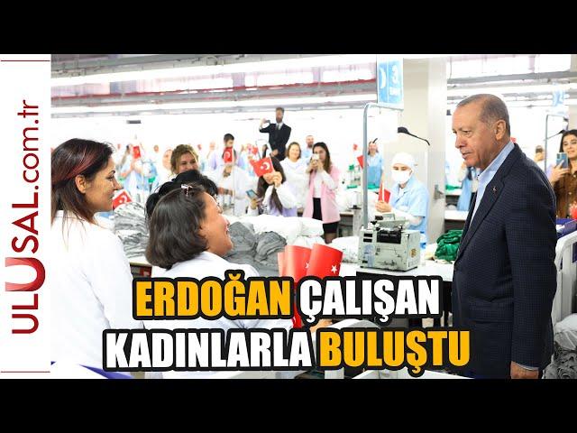 Cumhuriyet tarihinin rekoru | Cumhurbaşkanı Erdoğan'dan kadın istihdamı açıklaması