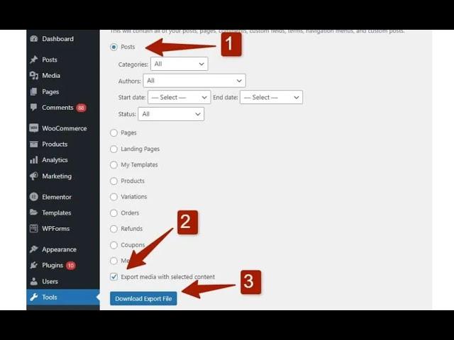 How to Import and Export WordPress Posts with Images 2022