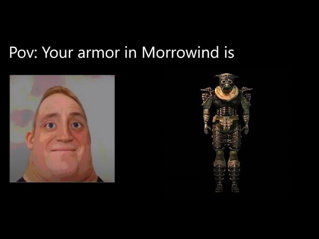 Mr Incredible Becoming canny Morrowind (Armors)