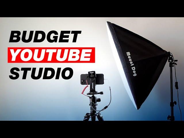 Simple YouTube Studio Setup for Beginners (Works with ANY Camera!)