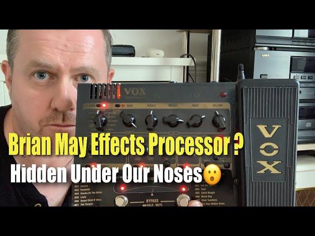 Vox ToneLab ST Brian May Guitar Effects Processor Hidden Under Our Noses With Treble Booster & AC30