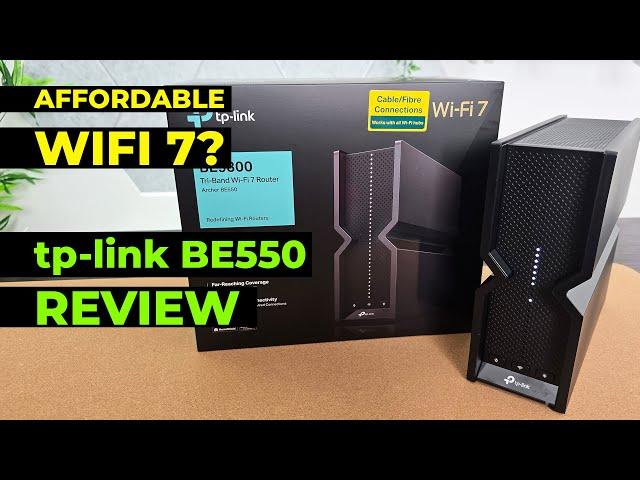 TP Link Archer BE550 Router Review | WiFi 7 for a BUDGET! (BE9300 Not Sponsored)