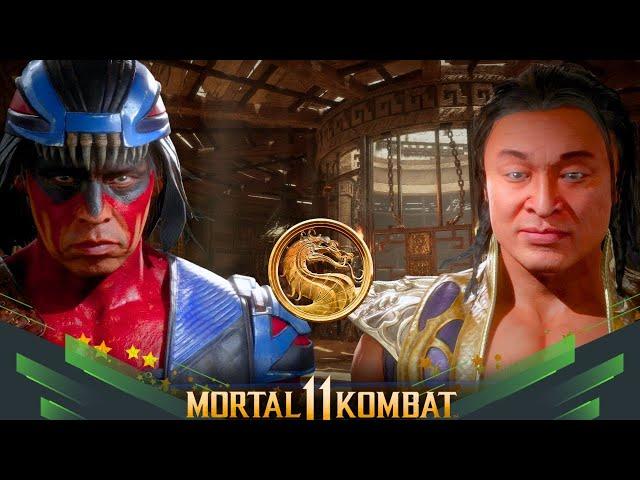 Mortal Kombat 11 - Nightwolf Vs. Shang Tsung