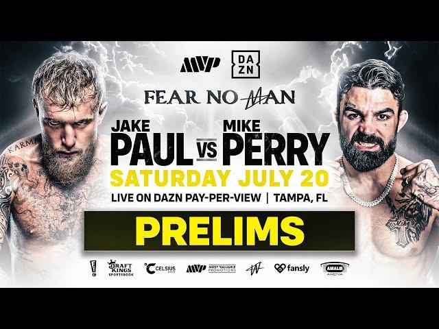 Jake Paul vs. Mike Perry: MVP Prelims