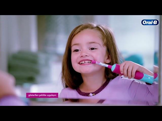 Oral-B şarjlı diş fırçaları ile çocuğunuza diş fırçalama alışkanlığını kazandırın.