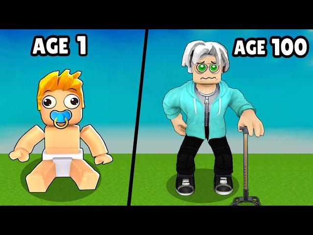 ROBLOX BUT EVERY SECOND YOU GET OLDER 