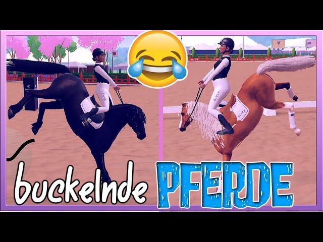 meine Pferde  BUCKELN & SCHMEISSEN mich ab () Equestrian the Game