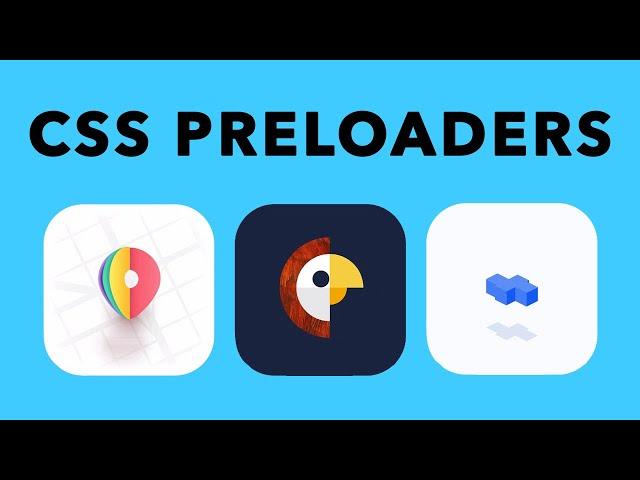 CSS Preloaders | 13 CSS Loading Animation & Spinners Examples For Your Website