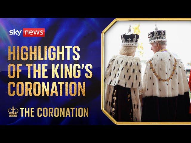 Watch: Highlights of King Charles's and Queen Camilla's coronation