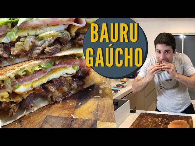 BAURU GAÚCHO | LANCHE PRENSADO