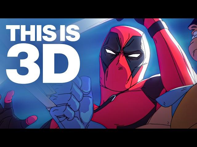 I created a Deadpool Anime... in Blender