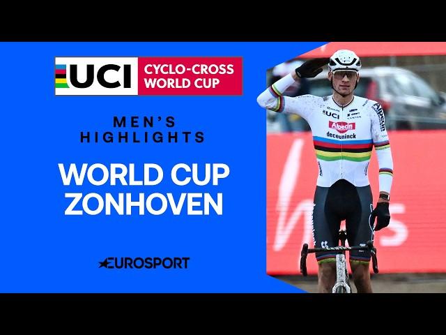 VAN DER POEL IS BACK  | 2024 UCI Cyclocross World Cup Zonhoven Men's Highlights