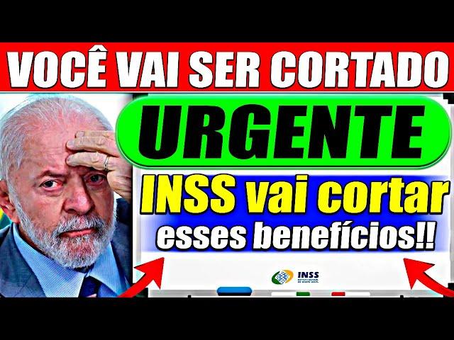 AGORA: INSS vai cortar ESSES benefícios - VEJA QUEM SERÁ CORTADO em JANEIRO 2025