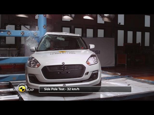 Euro NCAP Crash Test of Suzuki Swift