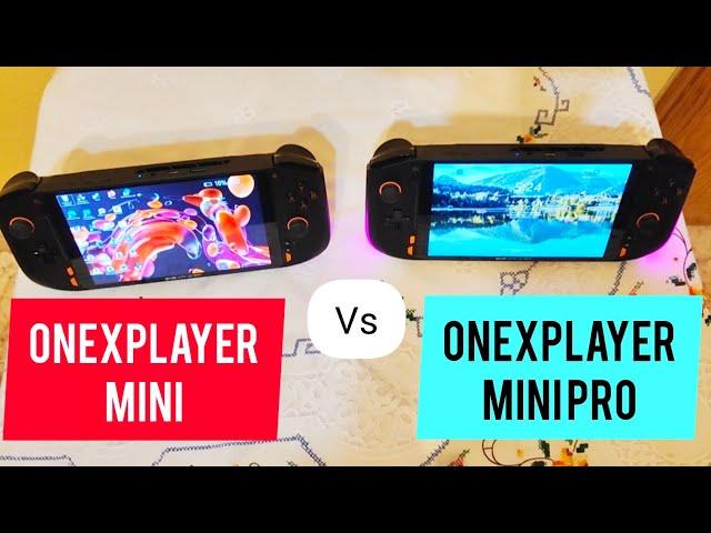 ONEXPLAYER MINI VS ONEXPLAYER MINI PRO-DIFERENCIAS EN EL PROCESADOR Y LAS LUCES RGB-ESPAÑOL.️