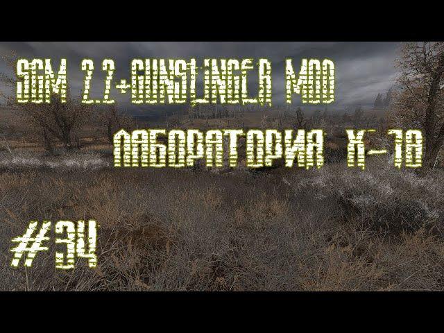 STALKER SGM 2.2+GUNSLINGER MOD (ЛАБОРАТОРИЯ Х-18)