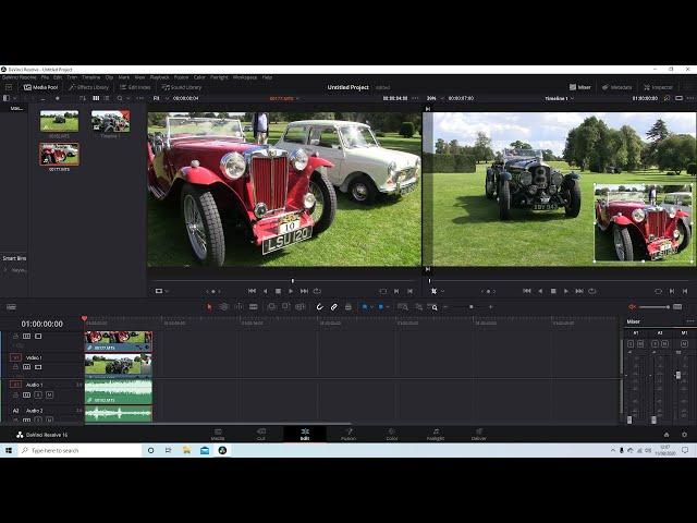 Davinci Resolve: How To Crop/Resize And Scale Video Clips Change Video Dimensions & Position.