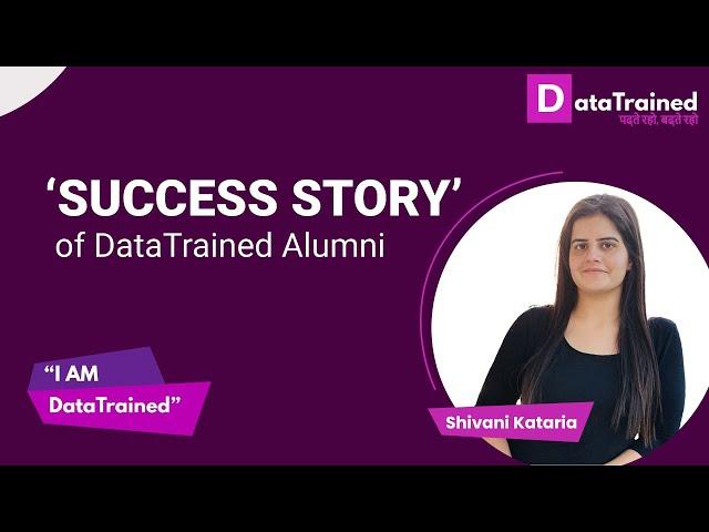 Alumni Success Stories Data Trained | Data Science Course Review