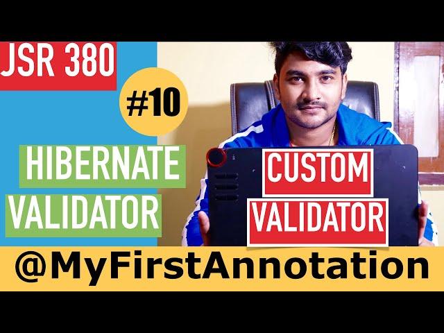 Develop Custom Validators for Spring Web-app | A step by step guide to Hibernate Validator[Advanced]