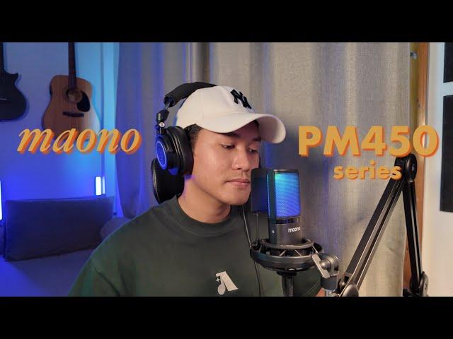 Can’t Take My Eyes Off You - Afiq Adnan Cover | Recorded with Maono PM450 USB Microphone