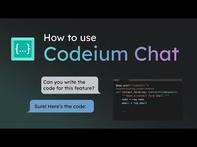 Codeium AI Chat is Here