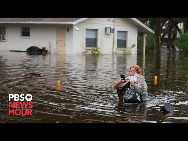 A look at the damage after Hurricane Idalia slammed Florida as a Category 3 storm