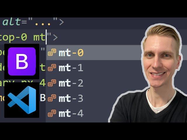 Bootstrap 5 Extension in VS Code for Autocomplete & Intellisense