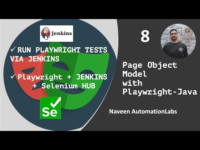 #8 - Run Playwright Tests using Jenkins and Selenium 4 GRID