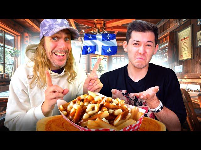 ON JUGE LA POUTINE AU QUEBEC  (enfin !)