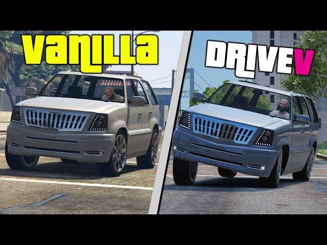 What GTA 5's Handling SHOULD Have Been Like ( GTA 5 DriveV Mod )