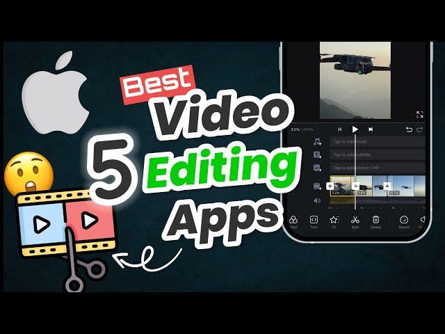 5 Best FREE Video Editing Apps for iPhone [2024]  No Watermark