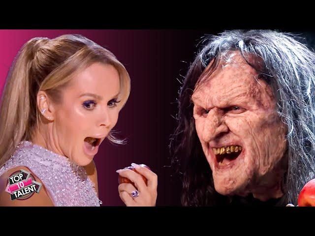 SCARIEST Acts That Terrified the Judges!