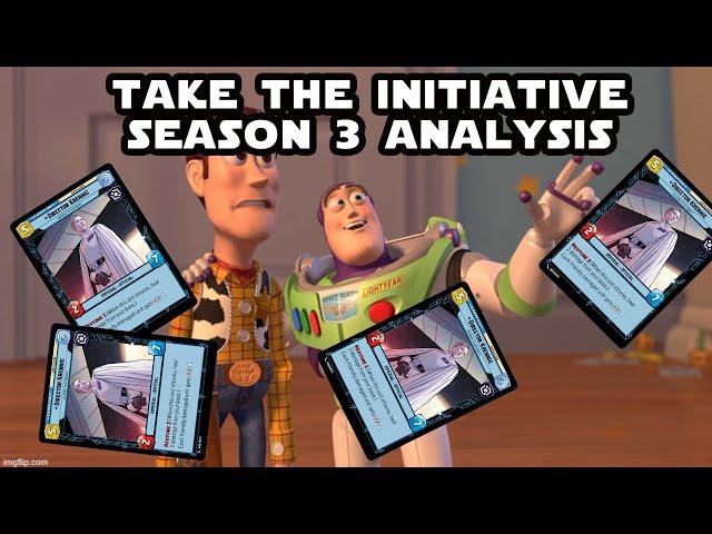 TAKE THE INITIATIVE TOP CUT LIST BREAKDOWN