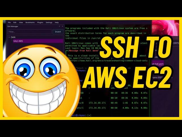 Connecting to SSH in AWS EC2 Terminal with PEM Key