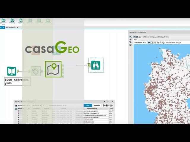 Tutorial: Geocoding an Address List with Alteryx and HERE Maps