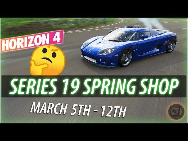 Forza Horizon 4 SPRING FORZATHON SHOP March 2020 How To Get Koenigsegg CCX FH4