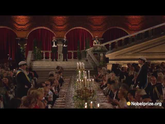 Nobel Banquet 2013 - Toast for Alfred Nobel