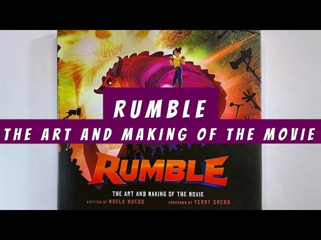 Rumble The Art and Making of the Movie (flip through) Artbook