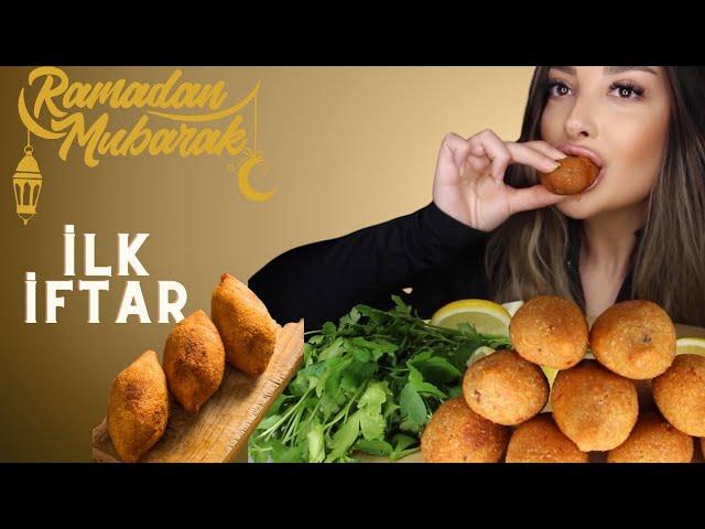 İLK İFTAR | SINIRSIZ İÇLİ KÖFTE | TÜRKÇE ASMR MUKBANG