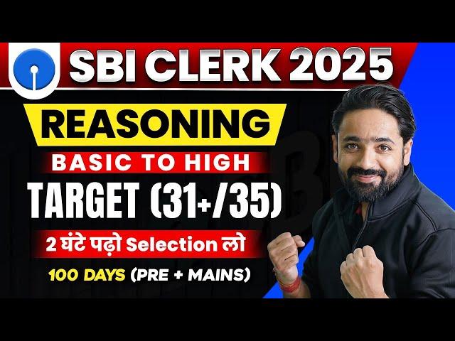 SBI Clerk 2024-25 | 100 Days Crash Course | Day 7 | Complete Reasoning + Puzzles By Puneet Sir