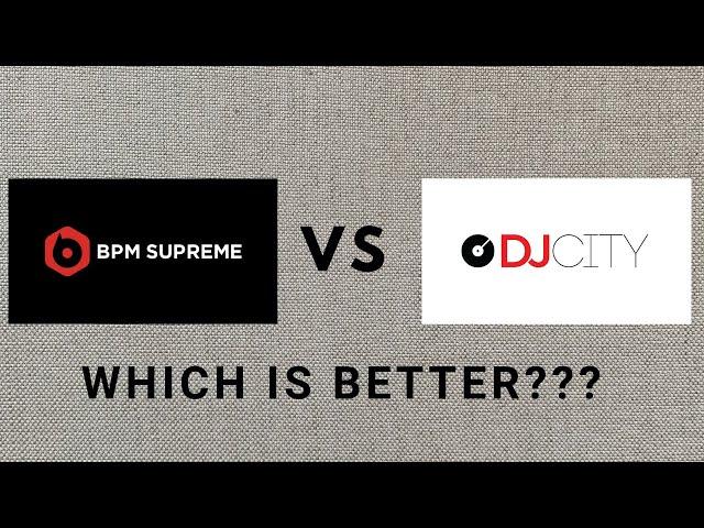 Best DJ Record Pool: DJ City vs BPM Supreme?