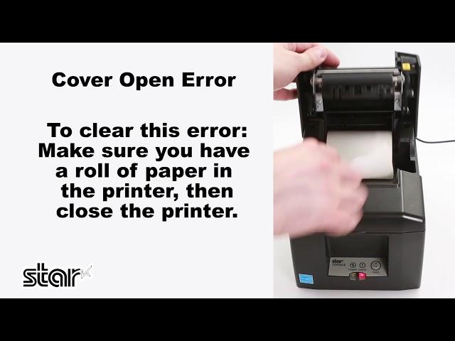 Common Error Conditions for Star Printers