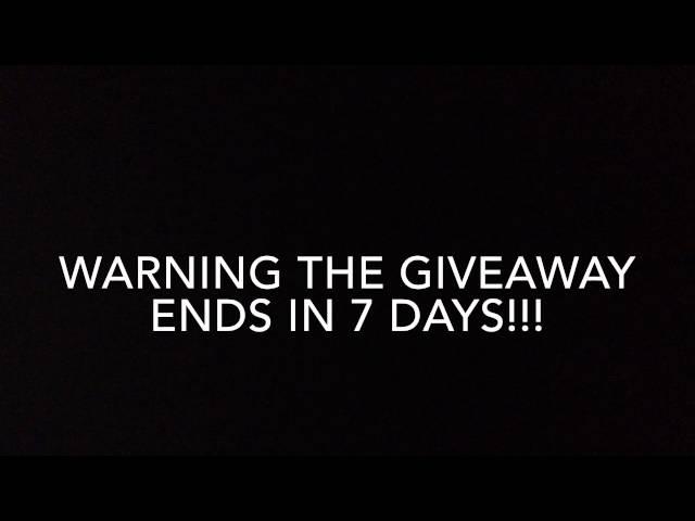 GIVEAWAY WARNING!!!