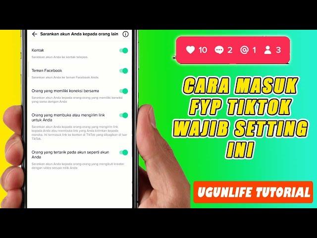 Cara Masuk Fyp Tiktok Wajib Setting ini