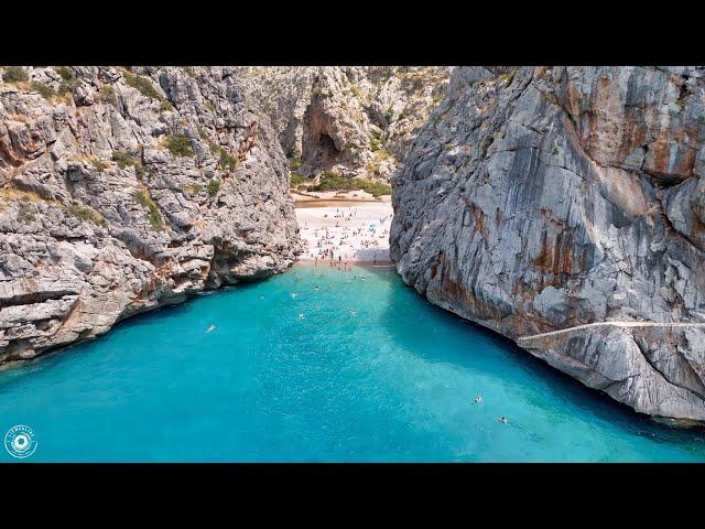 Sa Calobra | Torrent de Pareis | Beach & Canyon | Mavic 3 Drone Footage | 4K | Mallorca | Spain