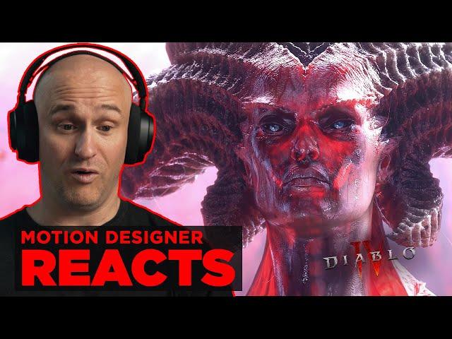 Designer Reacts to Diablo IV Announce Trailer | "By 3 They Come"